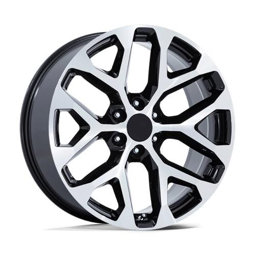 PR177 GLOSS BLACK W/ MACHINED FACE 9x20 6/139,7 ET24 CB78.1 60°