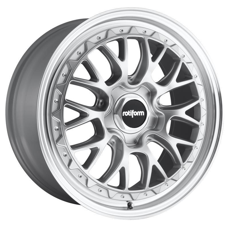 RC155 GLOSS SILVER MACHINED 8,5x19 5/112 ET45 CB66,5 60°