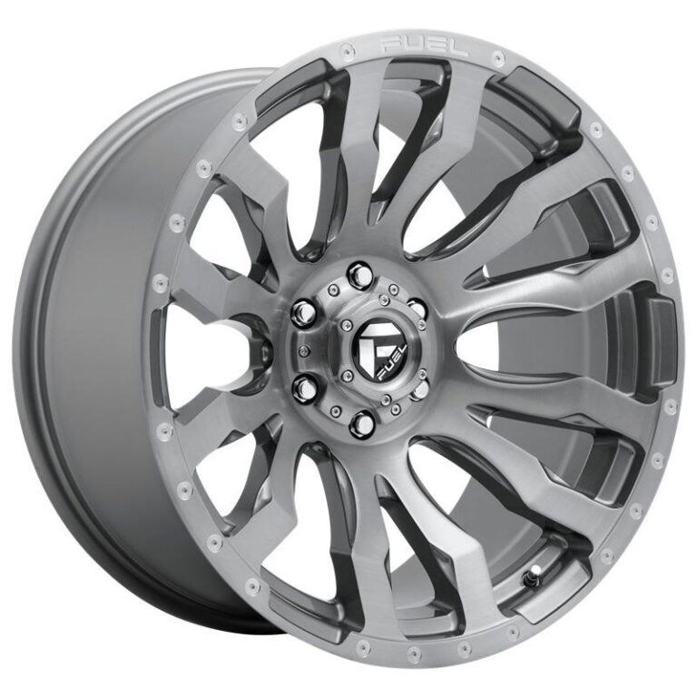 FC693 BRUSHED GUN METAL TINTED CLEAR 8,25x20 8/165,1 ET-246 CB117.0 60°