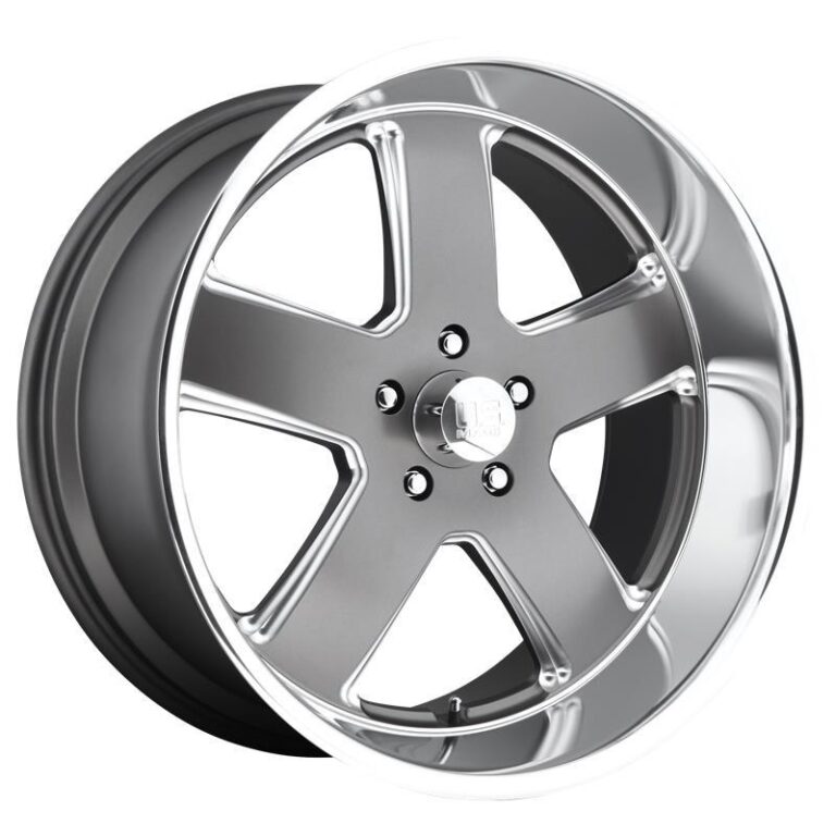 UC118 MATTE GUN METAL 9,5x20 5/127 ET1 CB78.1 60°