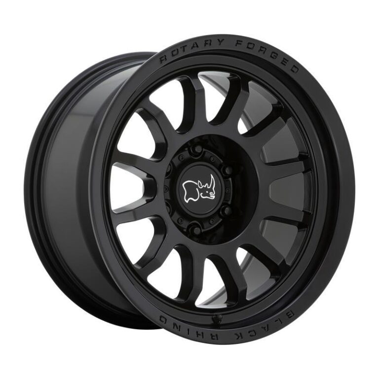 RAPID MATTE BLACK 8,5x18 6/139,7 ET0 CB112.1 60°