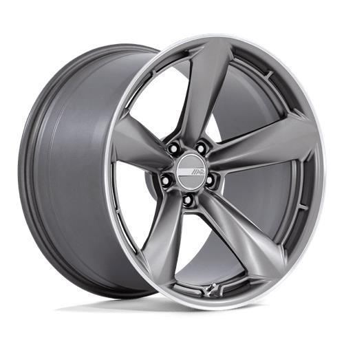TTF MATTE ANTHRACITE W/ MACHINED LIP 9,5x20 5/114,3 ET32 CB72.6 60°