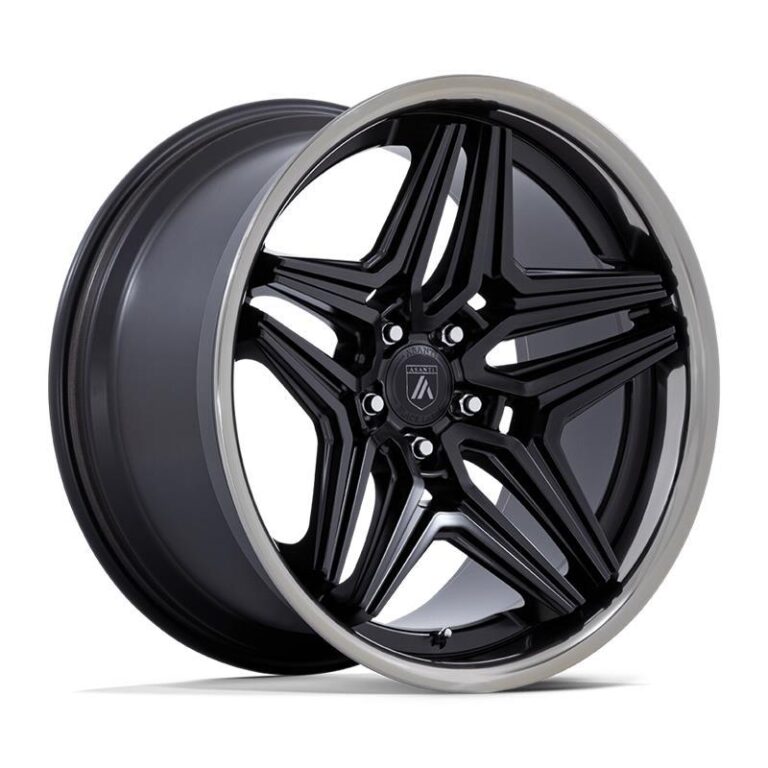 ABL-46 DUKE SATIN BLACK W/ DDT LIP 9x20 5/115 ET15 CB72.6 60°