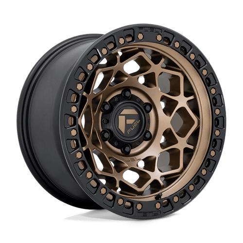D785 UNIT BRONZE W/ MATTE BLACK RING 9x17 6/139,7 ET-12 CB106.1 60°