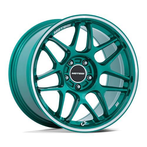 MR158 TSUBAKI HOKKAIDO GREEN W/ MACHINED LIP 8,5x18 5/112 ET42 CB66.6 60°