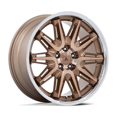 ABL-47 IMPERATOR BRONZE MACHINED W/ SS LIP 9x22 5/120 ET27 CB72.6 60°