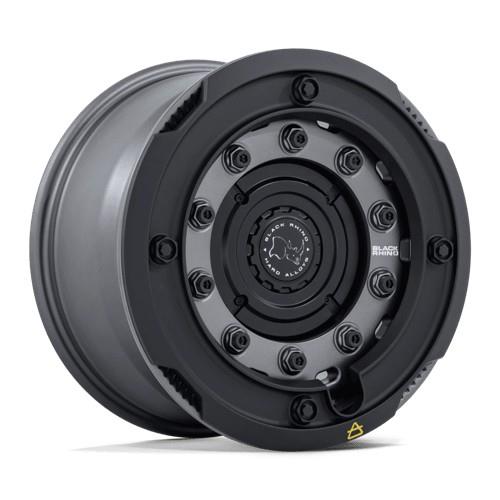 BR027 ARX GUN BLACK W/ MATTE BLACK RING 8,5x17 8/170 ET0 CB125.1 60°