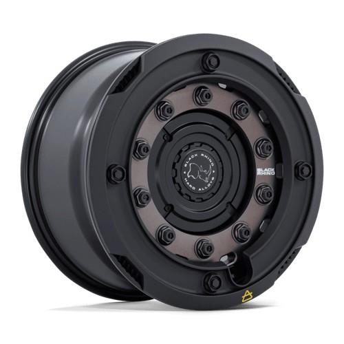 BR027 ARX MATTE BRONZE W/ MATTE BLACK RING 8,5x17 8/170 ET0 CB125.1 60°
