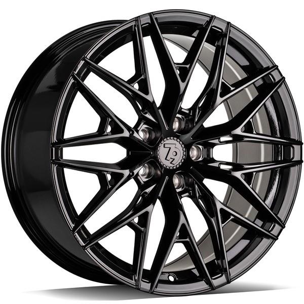 SCF-1 Black Glossy 9x20 5/112 ET30 CB66.6 60°