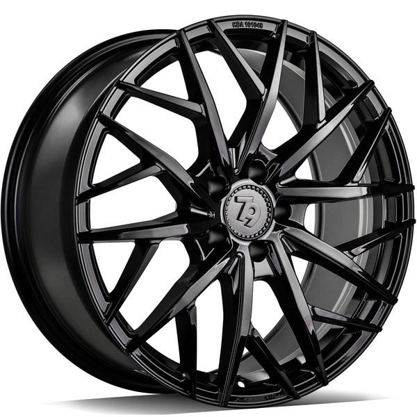 SSF-1 Black Glossy 7,5x17 5/112 ET40 CB66.6 60°