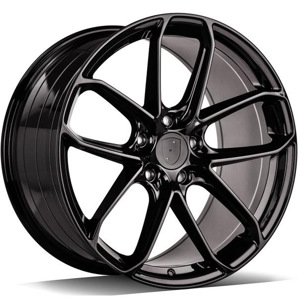 Prime Black Glossy 11x21 5/130 ET58 CB71.6 60°