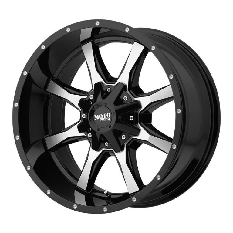 MO970 Gloss Black Machined Face 9x18 5/114,3 ET18 CB74.1 60°