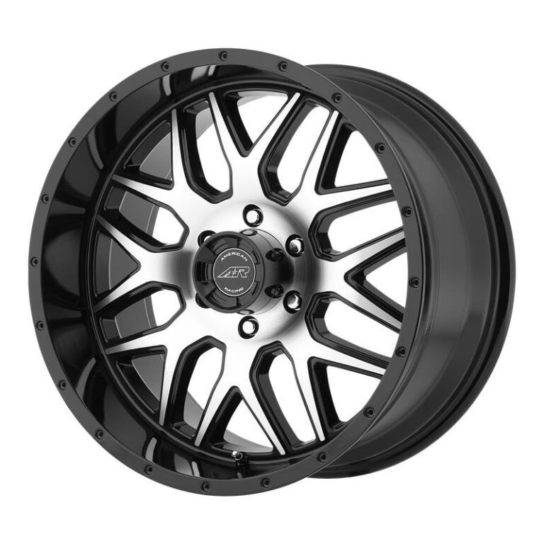 AR910 Gloss Black Machined 9x18 5/114,3 ET0 CB83.1 60°
