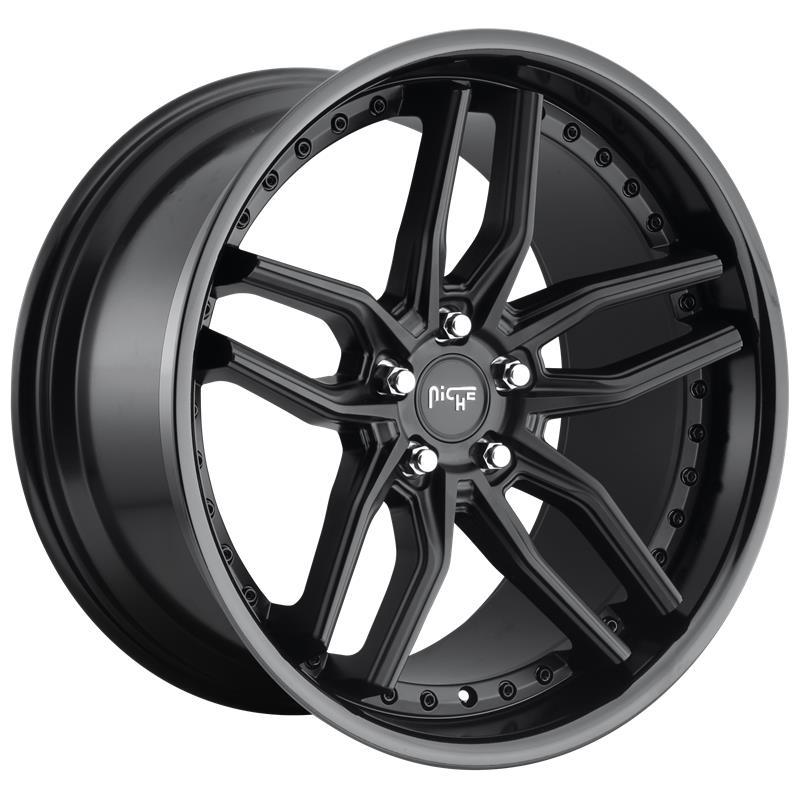 NC194 GLOSS BLACK MATTE BLACK 10x20 5/114,3 ET40 CB72.6 60°