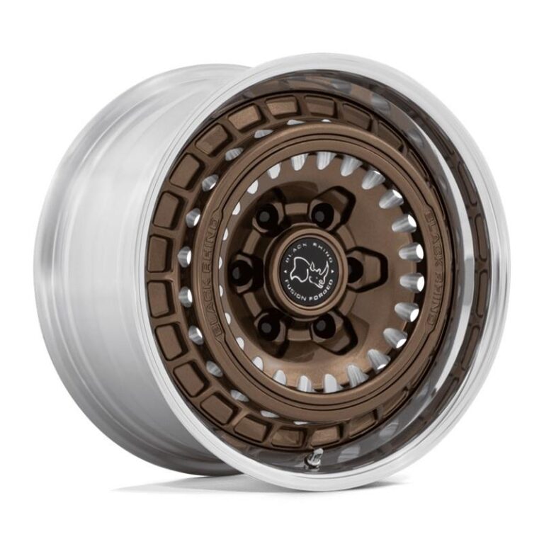 BR601 BASTION GLOSS BRONZE MILLED W/ POLISHED LIP 8,5x17 6/139,7 ET25 CB106.1 60°