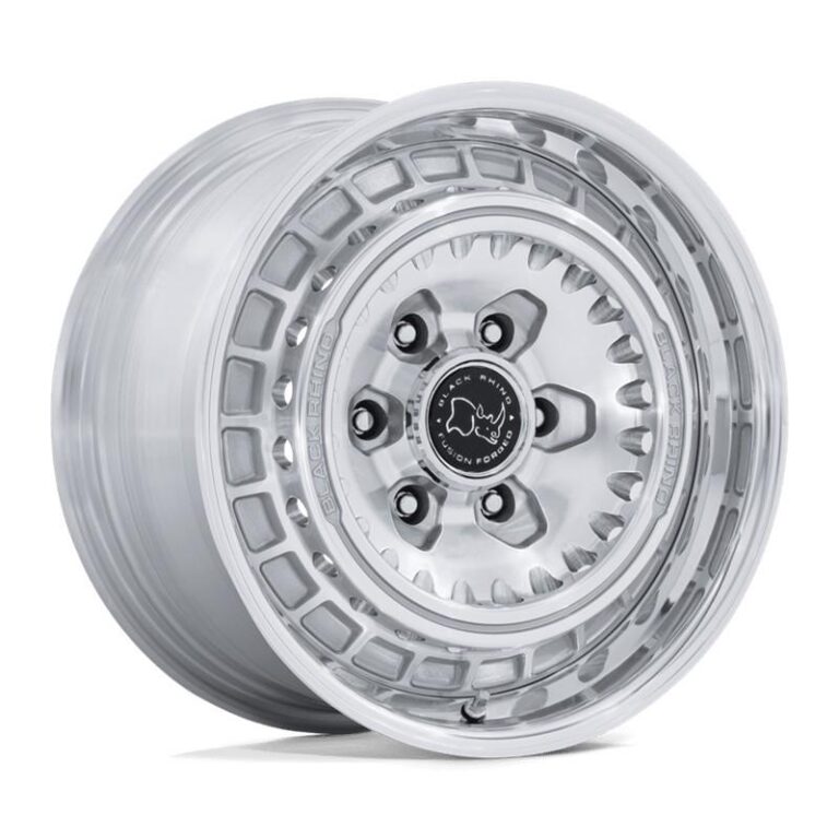 BR601 BASTION GLOSS SILVER W/ MACHINED FACE POLISH 8,5x17 6/139,7 ET0 CB106.1 60°
