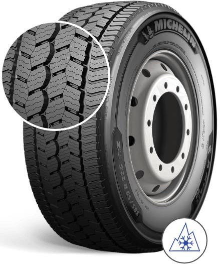 315/70R22,5 156L Michelin X MULTI GRIP Z 3PMSF STEER