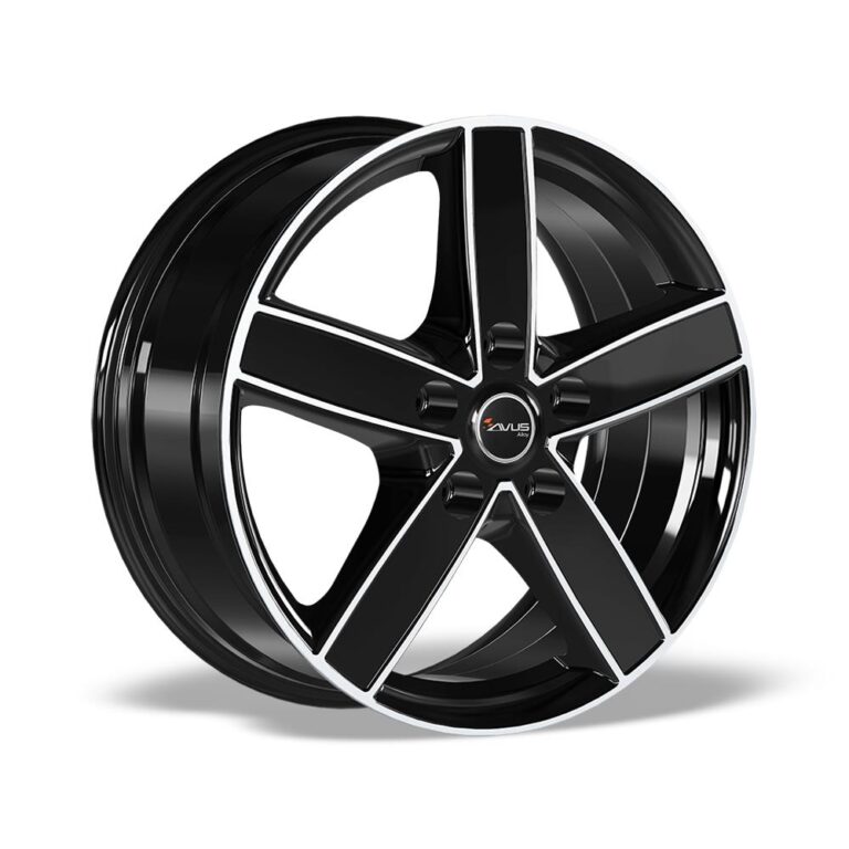 AVUS AC-V51 Black Polished 6,5x16 5/112 ET50 CB66,6 POISTO R14
