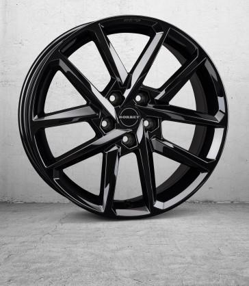 N Gloss Black 7x17 4/100 ET38 CB64.0 60°