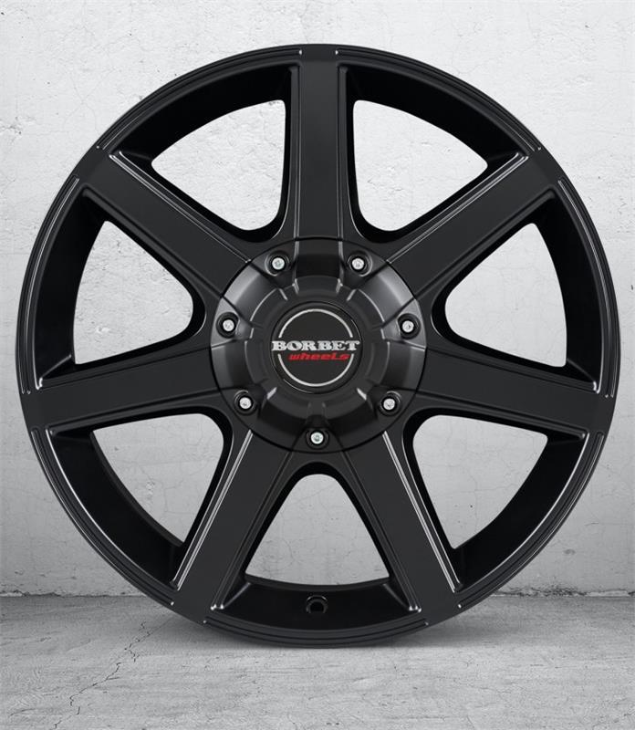 CWE Matt Black 8x17 5/139 ET10 60°